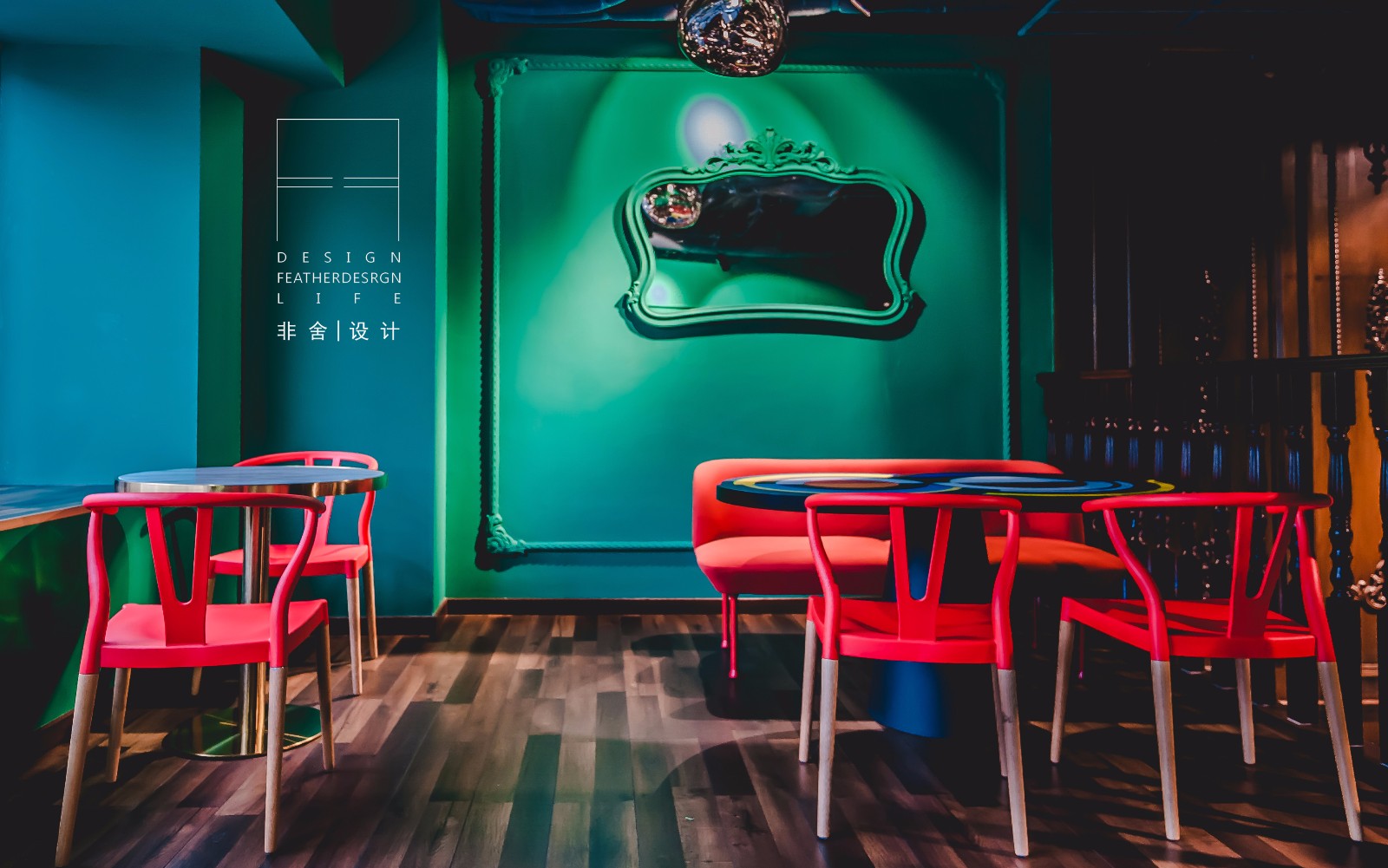 色韵-- 喜之糖法式甜点 | 克莱因蓝的浓情法式空间-17