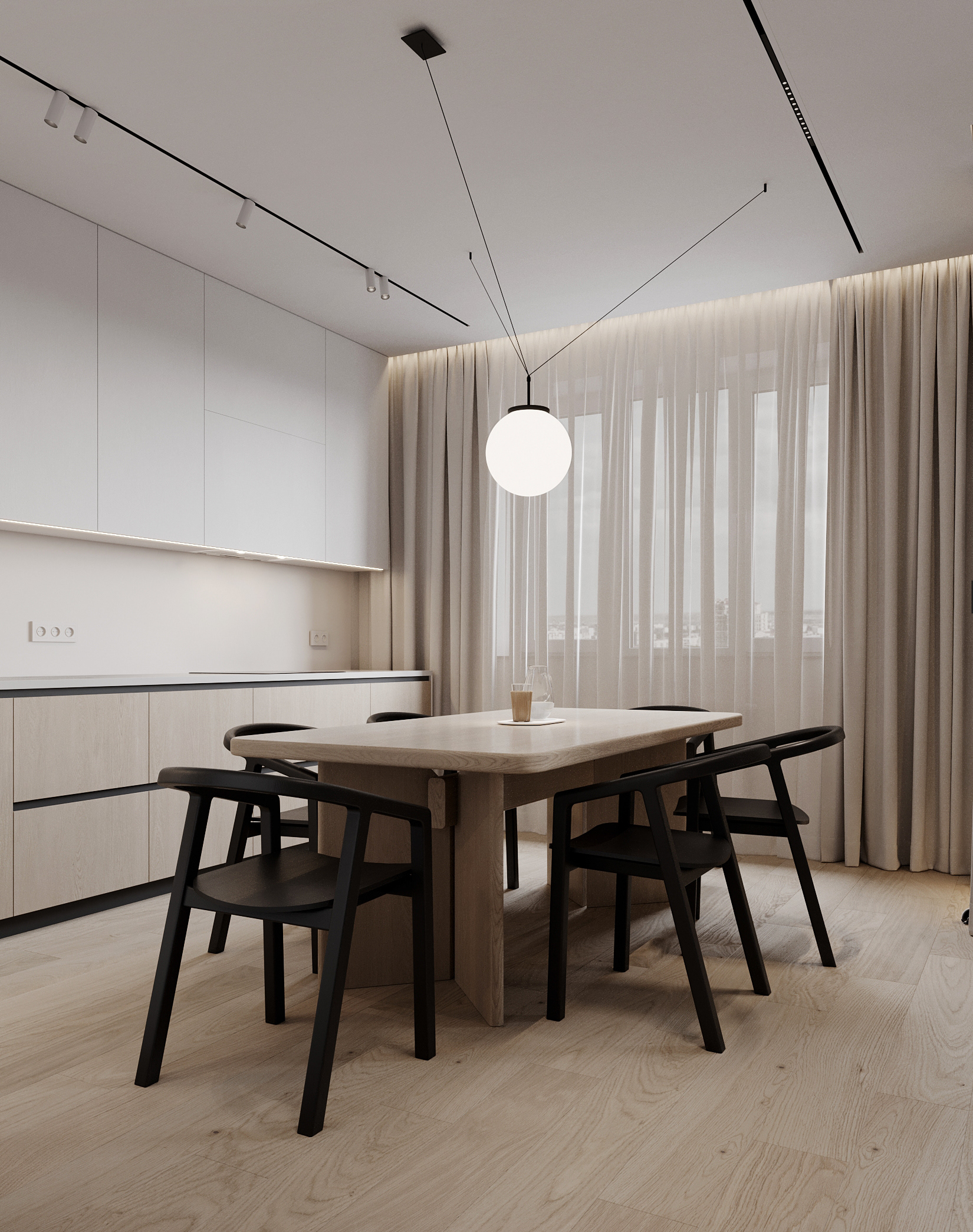 ЖК:Александровский 公寓室内设计项目丨俄罗斯车里雅宾斯克丨Ananev Architects-39