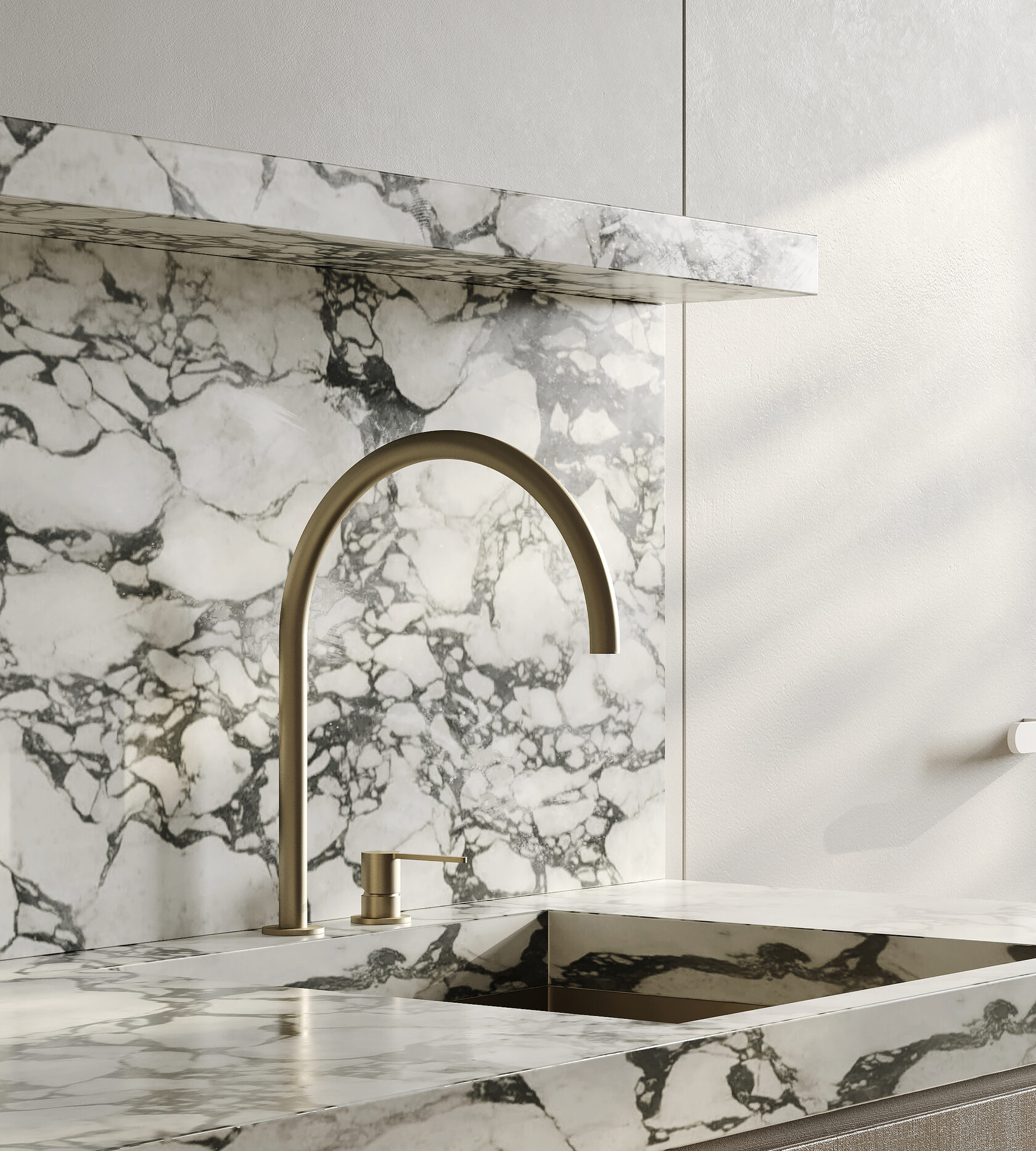 莫斯科56㎡小空间公寓设计 经典与极简的相互融合-6