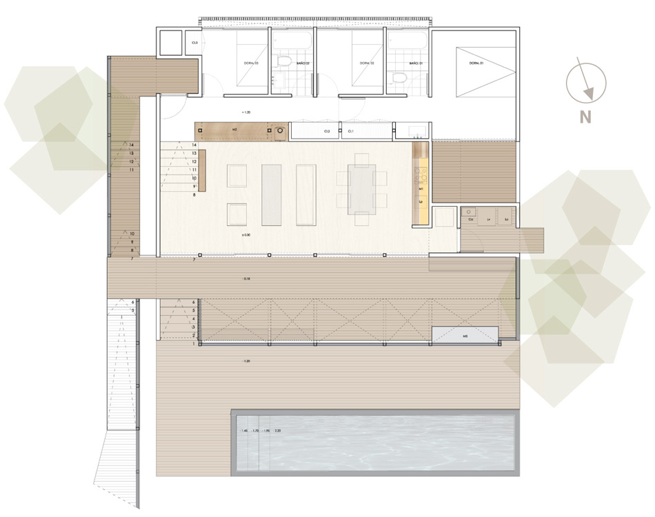 卡萨布兰卡 67 号住宅丨智利丨emA 工作室-14