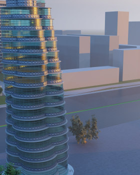 Revit Design Building lumion