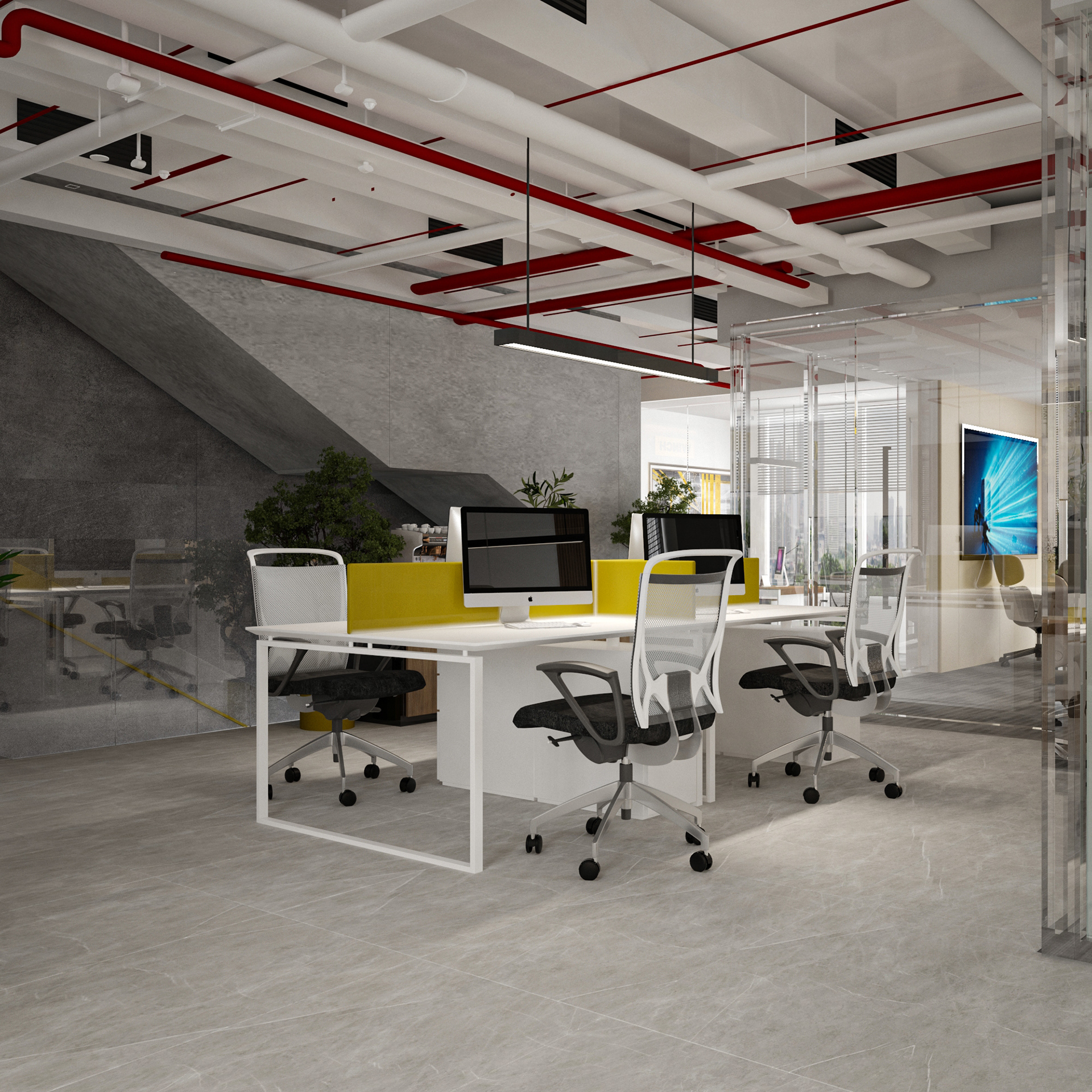 运输公司室内设计项目丨沙特阿拉伯丨Eman Marzouk-24