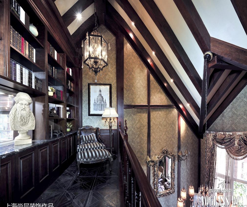 
招商海德名门美式别墅装修案例 -4