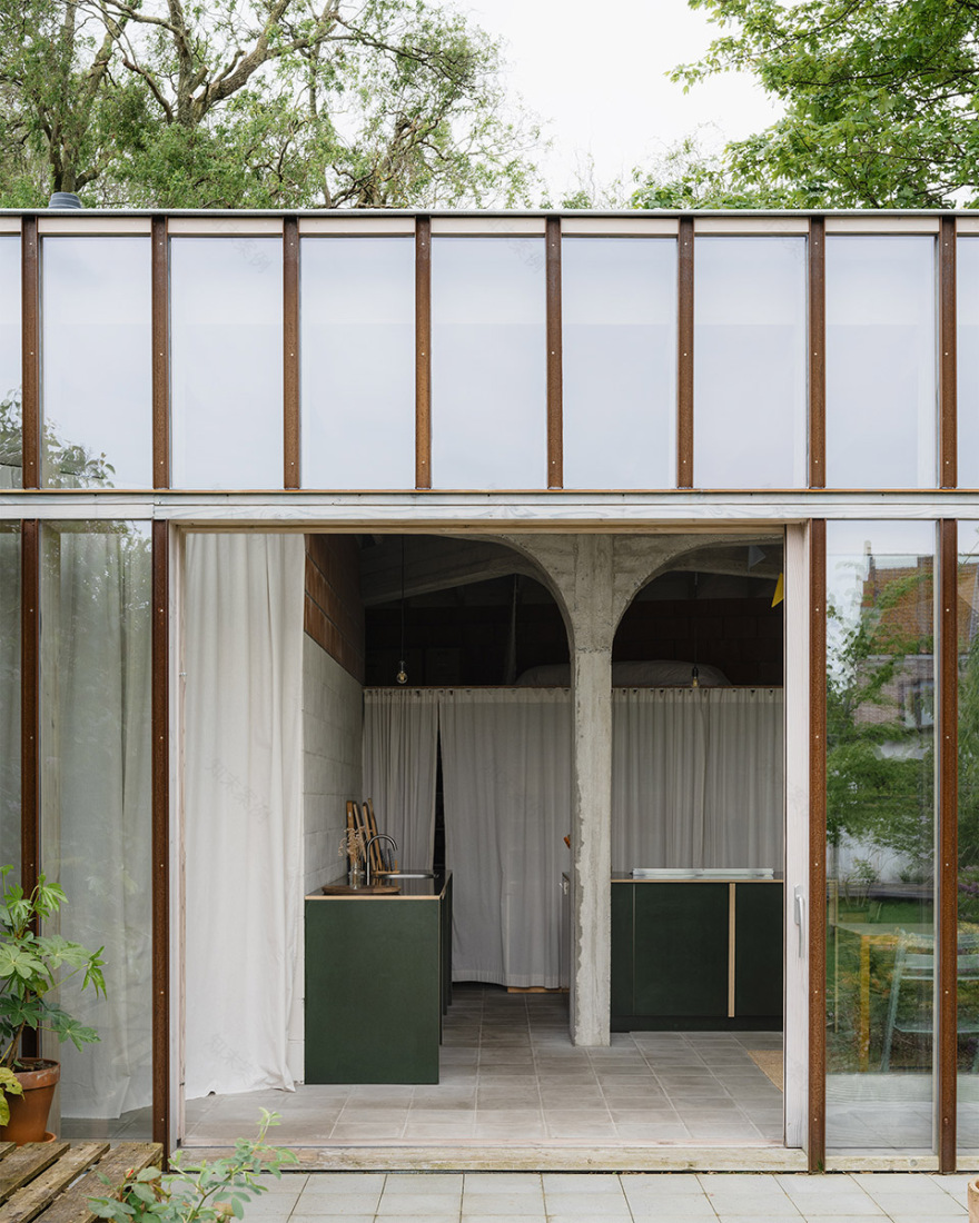 Tuin HUIS 住宅丨比利时丨Atelier Janda Vanderghote-9
