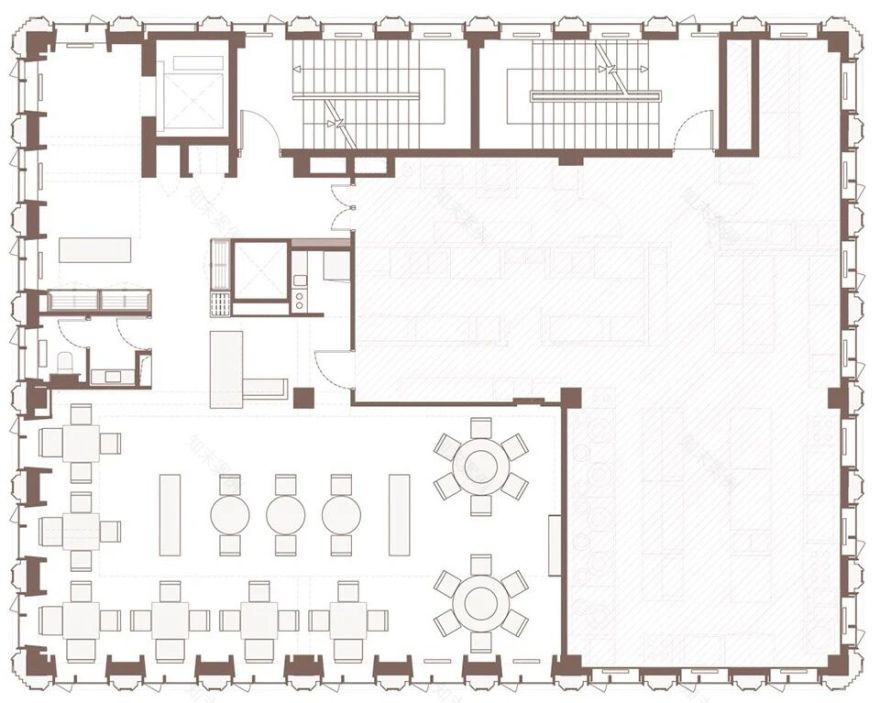 “照青苔”中餐厅丨中国杭州丨八荒设计团队-81