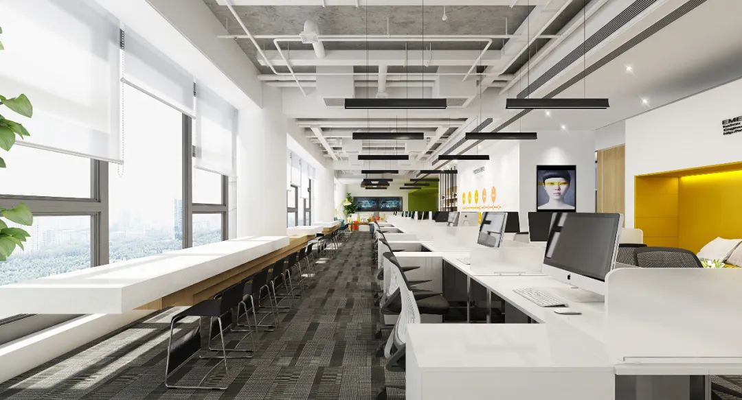 缤纷几何 | 活力办公空间的创意设计-19