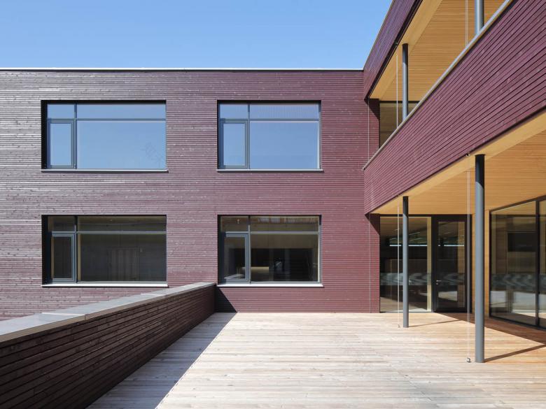 HK Architekten, Hermann Kaufmann + Partner ZT GmbH丨BSBZ Landwirtschaftsschulen Vorarlberg丨奥地利-4