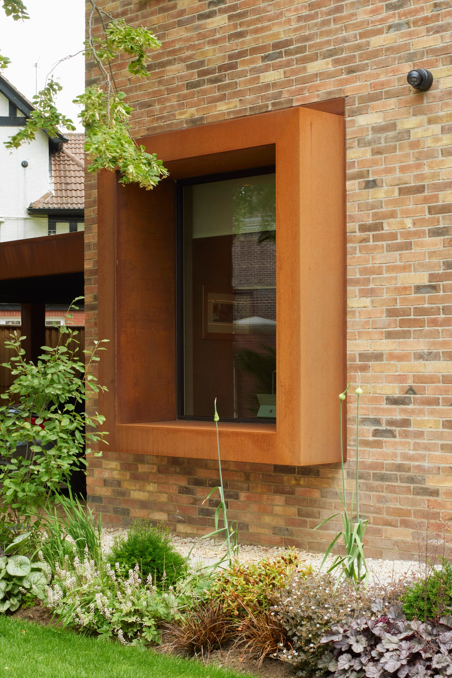 Newcastle“flatpack”庭院住宅丨英国-9