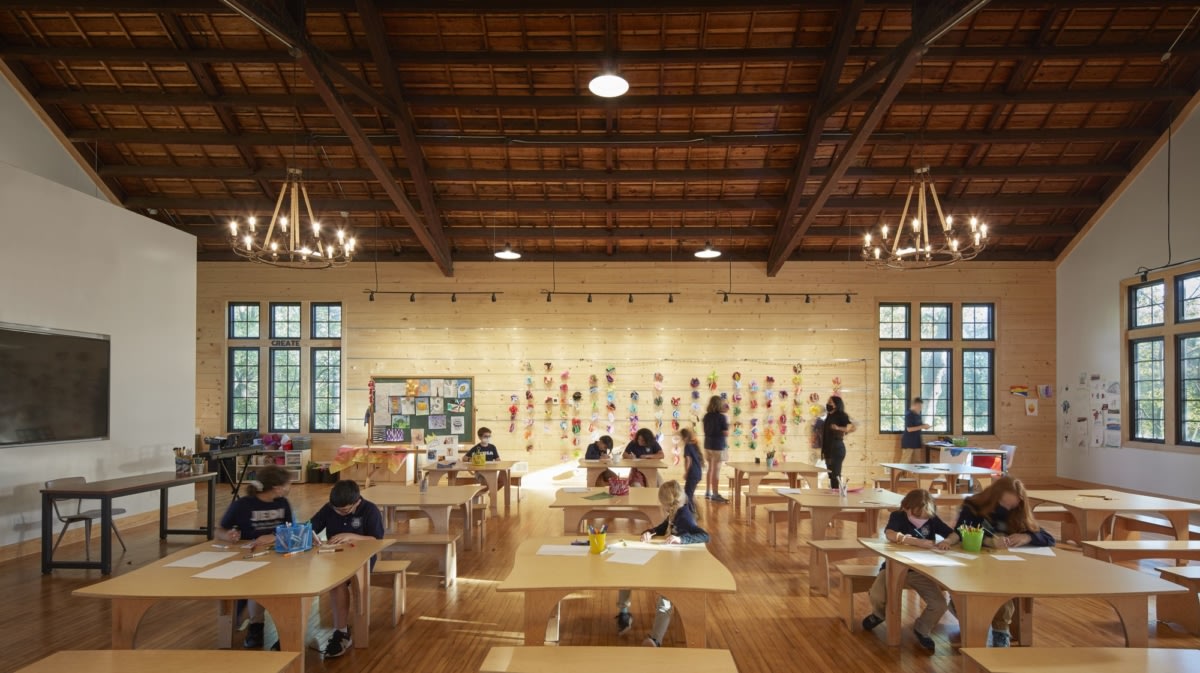 埃尔金数学与科学学院环保校园设计丨美国丨Wheeler Kearns Architects-18