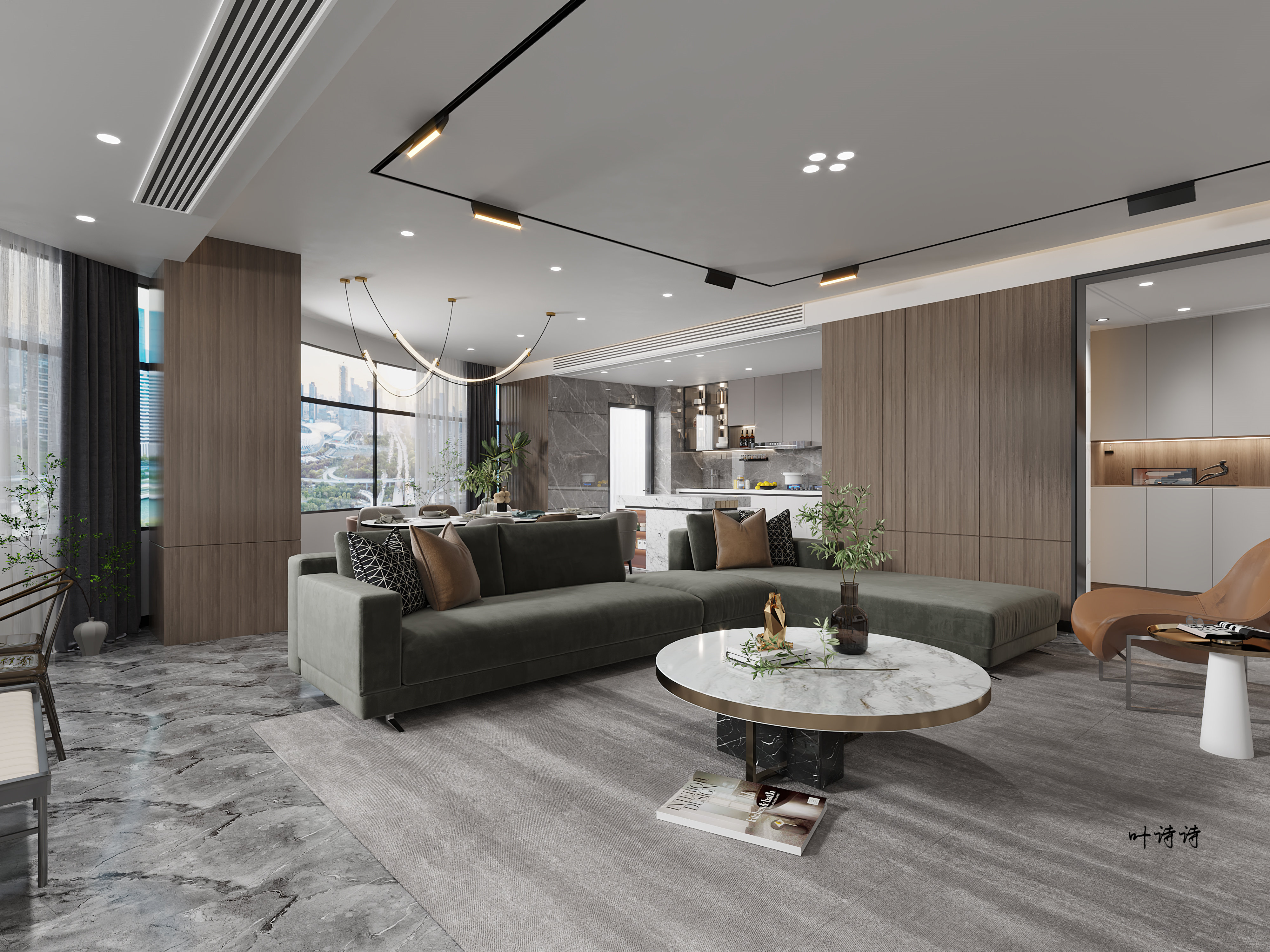 现代简约风，经典灰白，点亮生活格调！-1