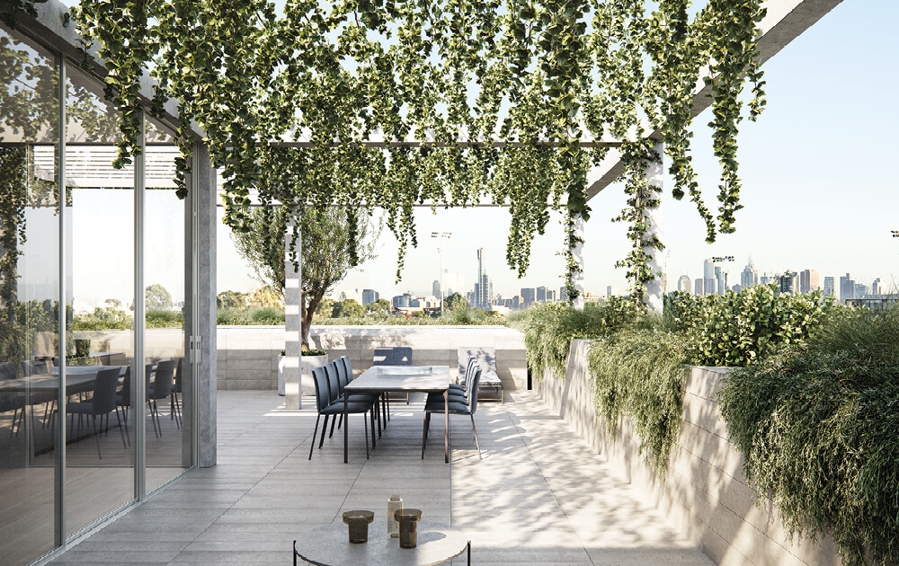 墨尔本极简全混凝土框架公寓楼丨澳大利亚墨尔本丨澳大利亚建筑工作室 Carr-64