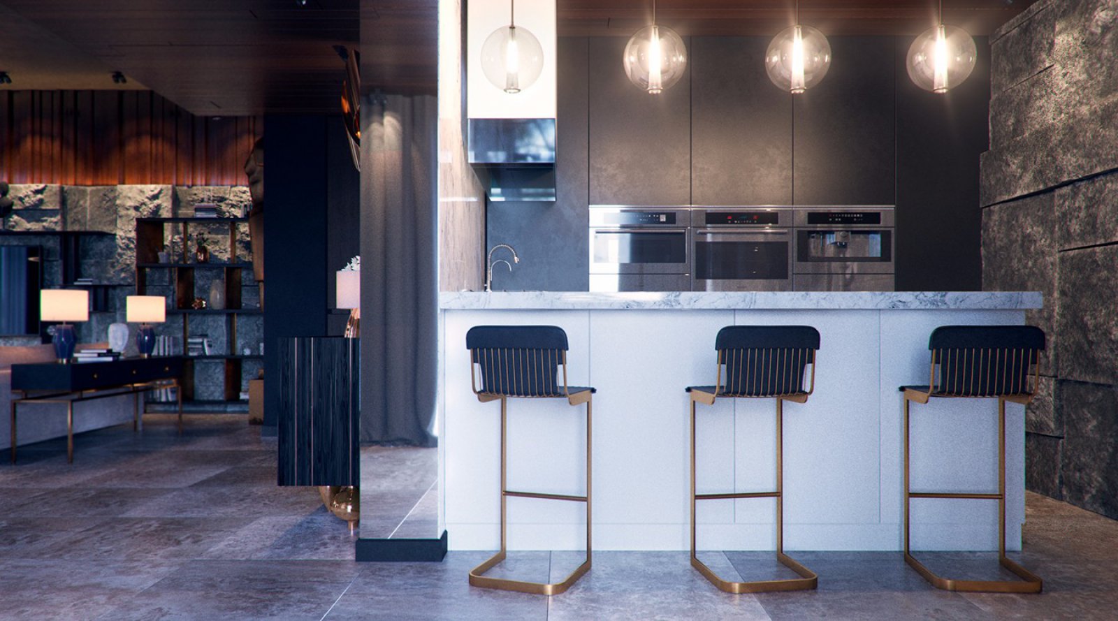 国外现代豪华私人住宅-9