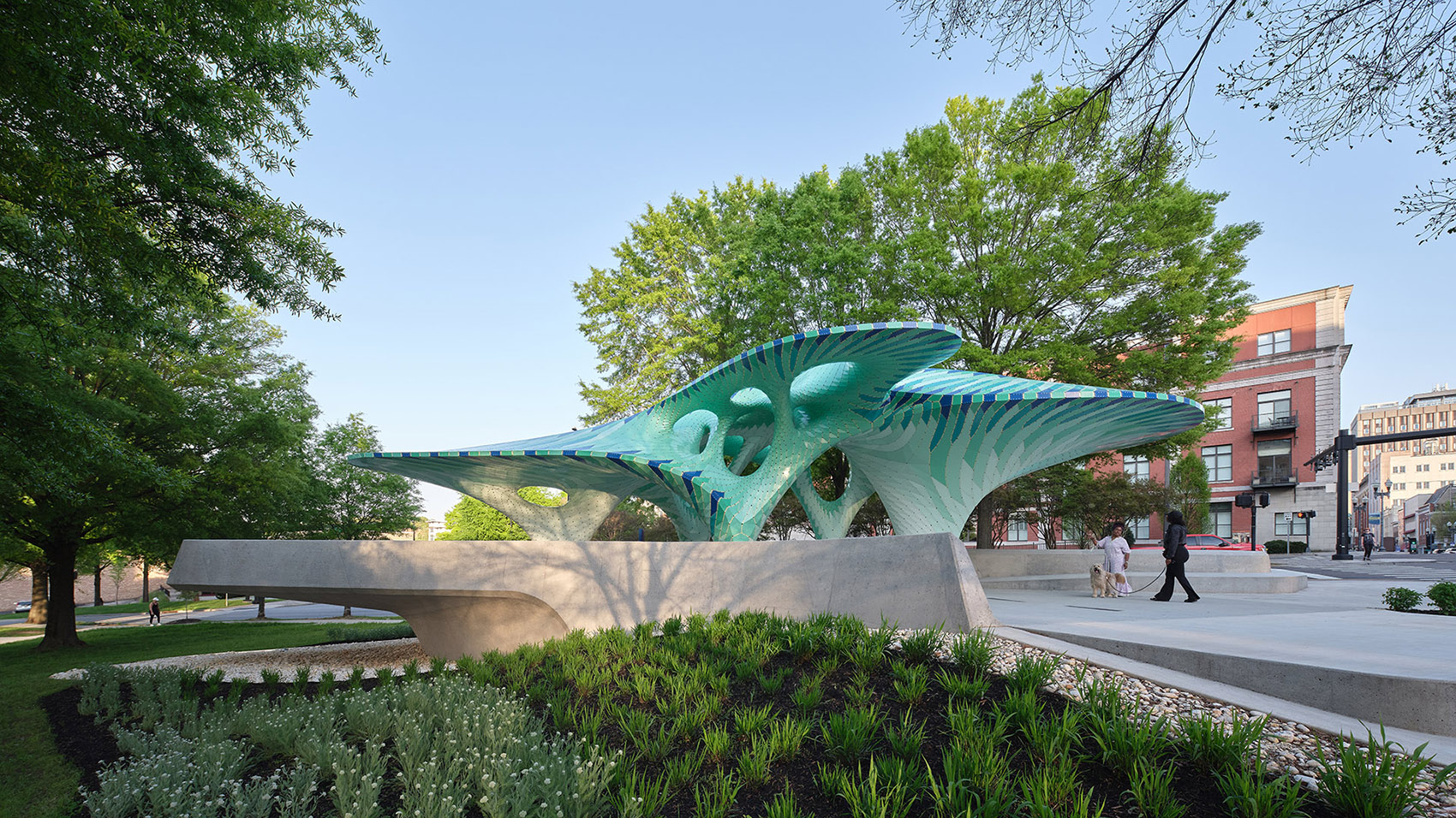 Pier 865公共艺术装置丨美国诺克斯维尔丨MARC FORNES,THEVERYMANY-8