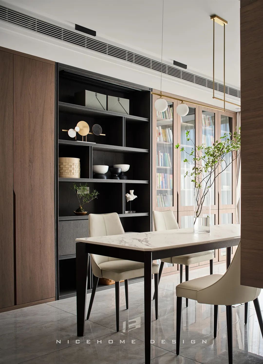 涌宁府现代简约复式住宅丨中国宁波丨浙江南鸿装饰-33