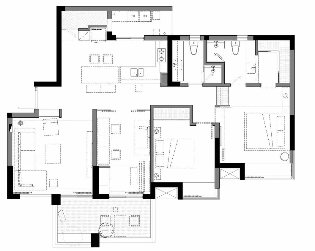 非完全简约青年家丨中国成都丨成都多纷建筑设计咨询有限公司-47