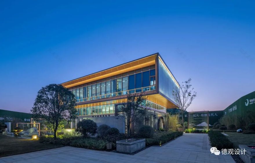 悦兮半岛温泉小镇 | 自然之境的纯粹空间体验-37