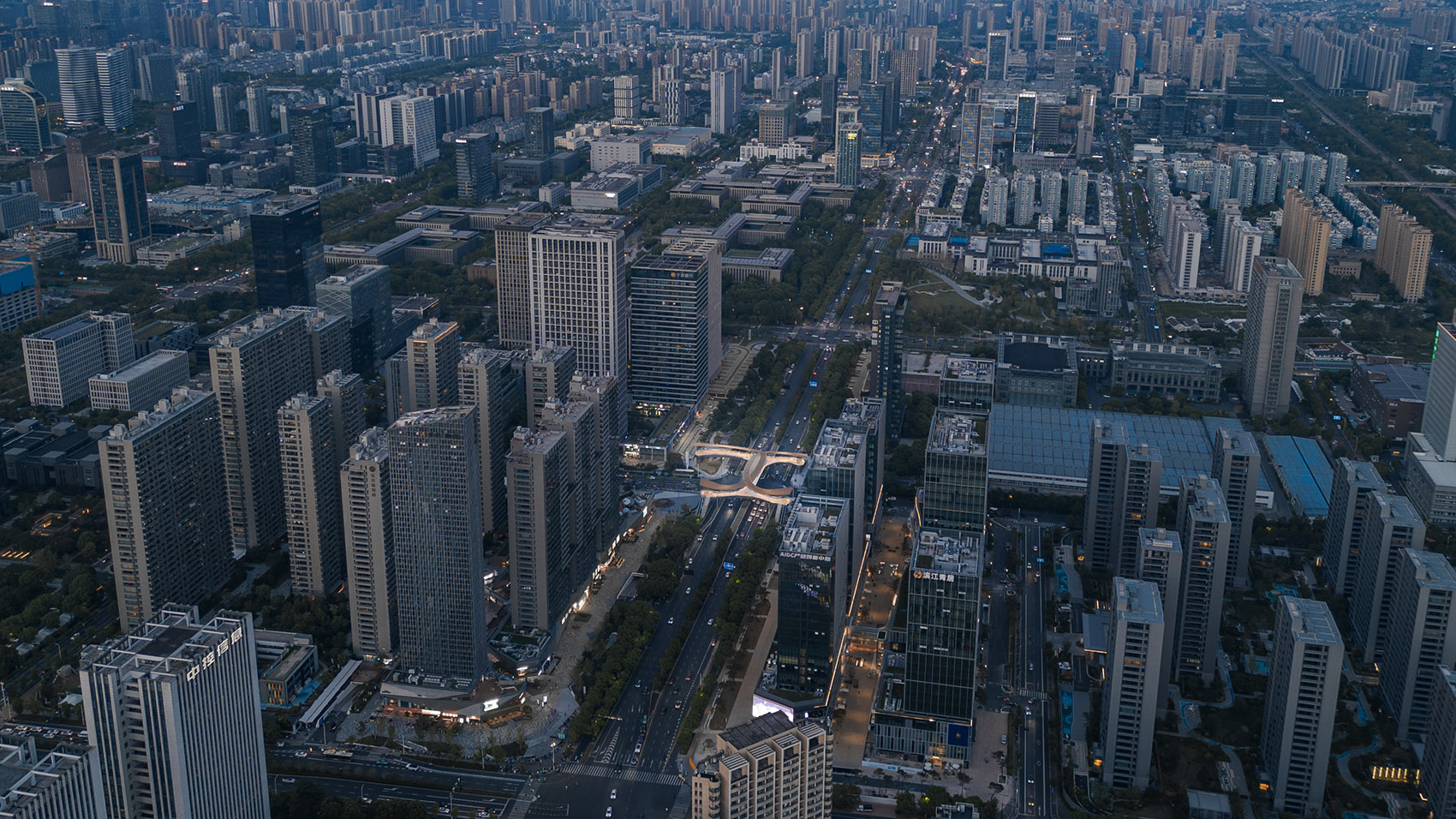 滨康路聚才路口人行天桥丨中国杭州丨中国联合工程有限公司-48