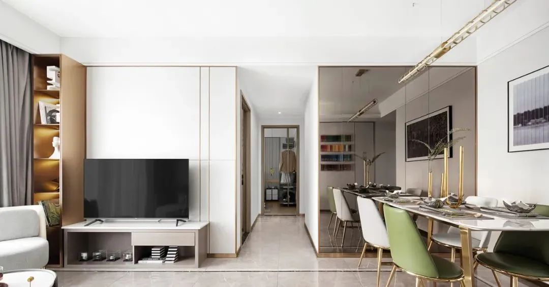 自然之居 · 75㎡蜗居的现代美学觉醒丨中国佛山丨广州赫尔贝纳室内设计有限公司-17