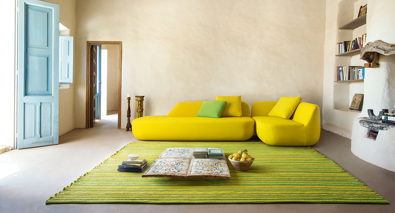 Tappeto Navajo con frange sui lati corti - Paola Lenti-0