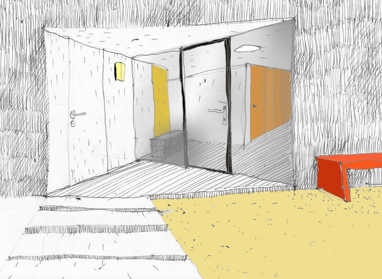 带圆形厨房的异型布局住宅丨捷克丨ZETTE工作室-75