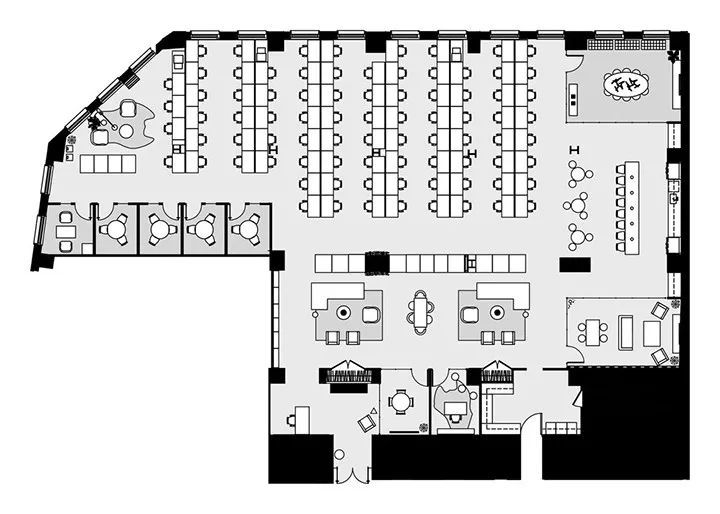 纽约 Nike Communications 办公区-22