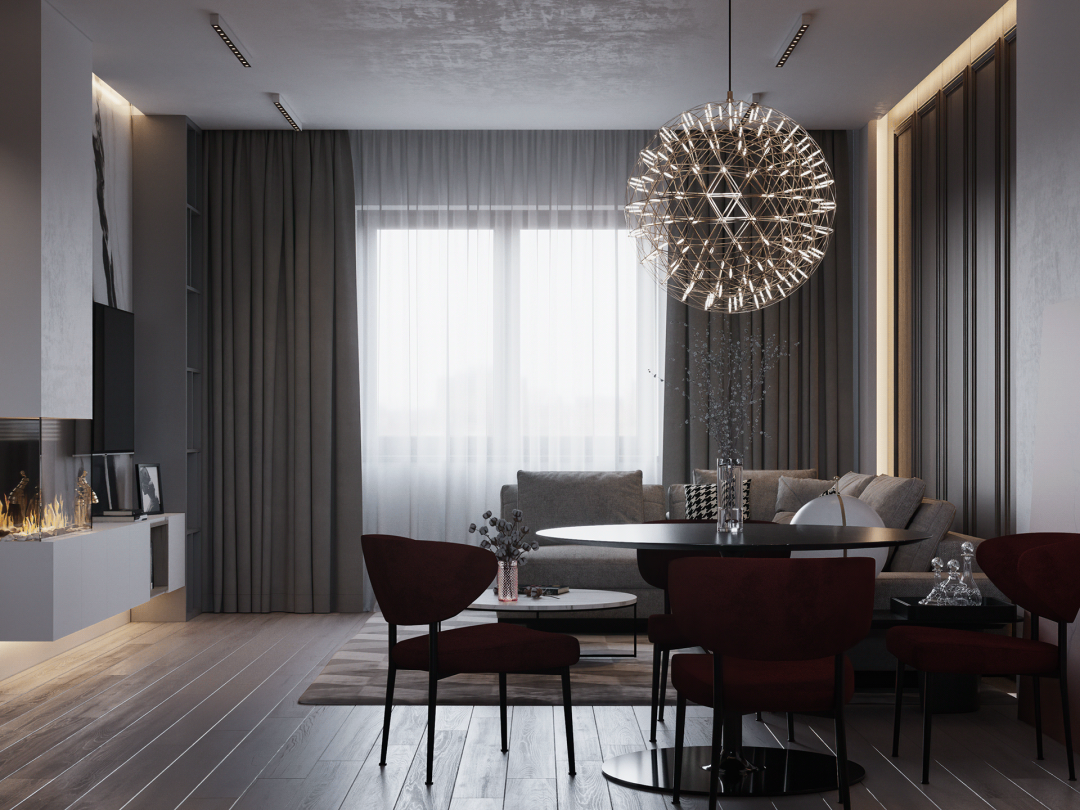 现代轻奢公寓设计丨阿塞拜疆丨Kamran Kerimov-62