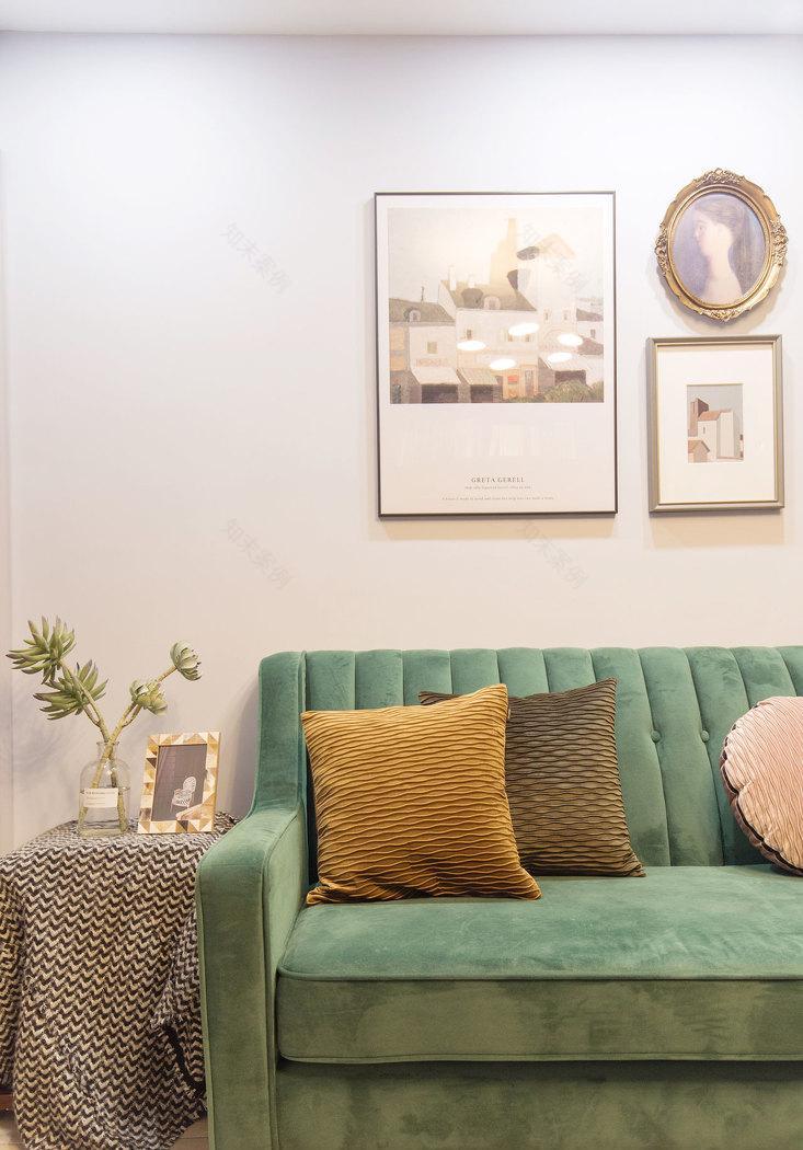 美式轻奢复古风老房改造,温馨时尚空间-12