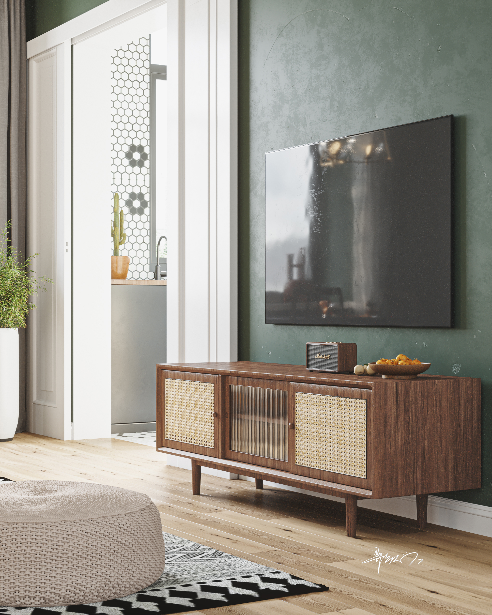 简约现代风住宅设计丨知名设计师-19