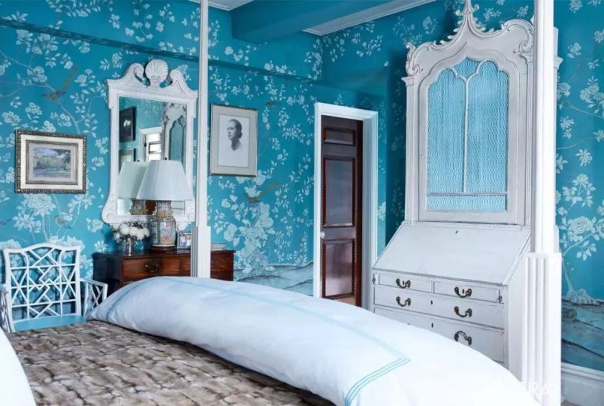 孔雀蓝的家居艺术,优雅神秘的配色方案-84