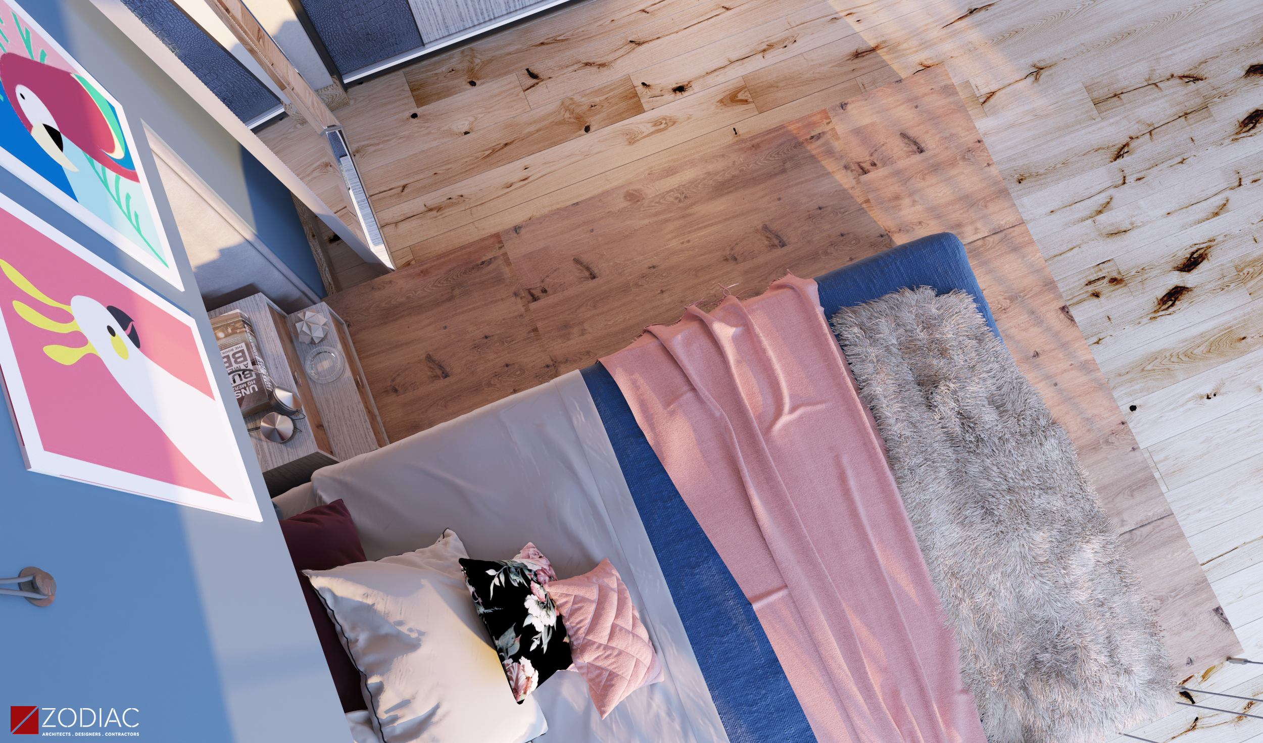 现代双层高男孩卧室设计丨埃及丨Zodiac ADC-20