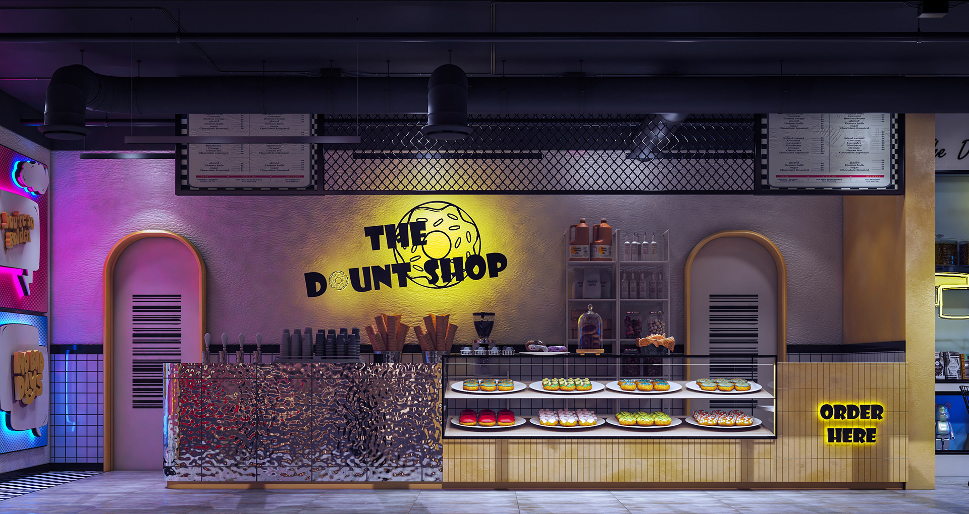 漫画书店甜甜圈店-8