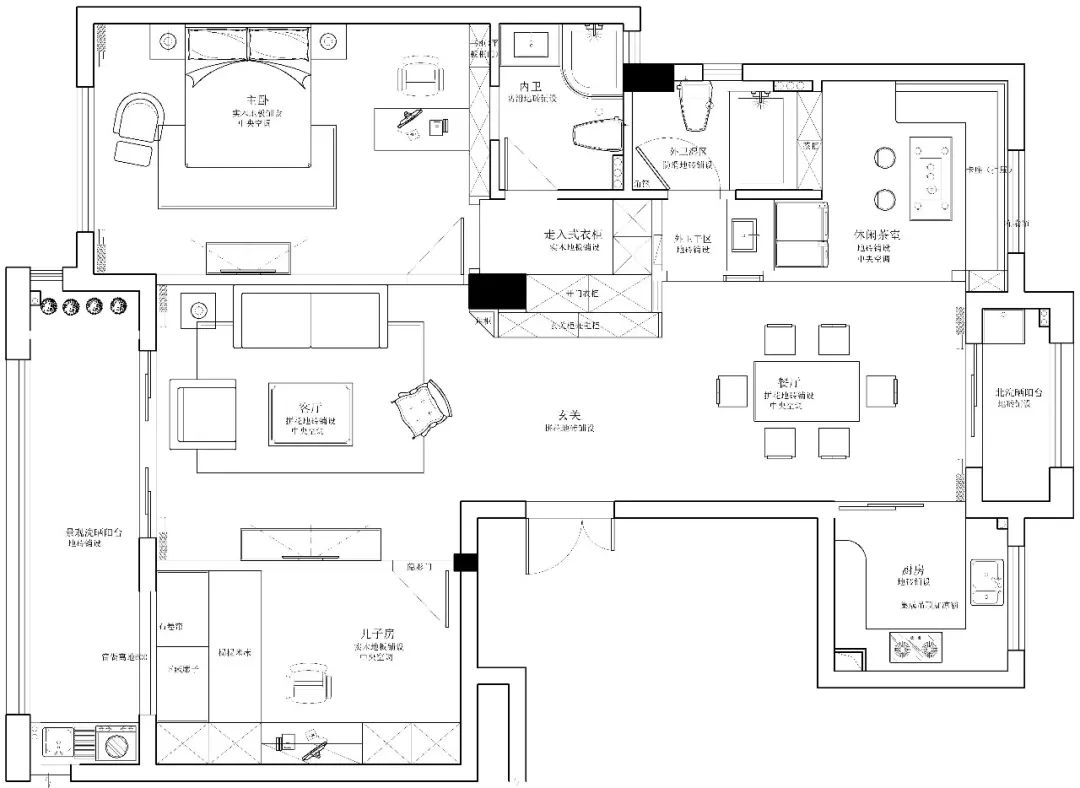 月亮湾沁园·现代中式混搭之美-19