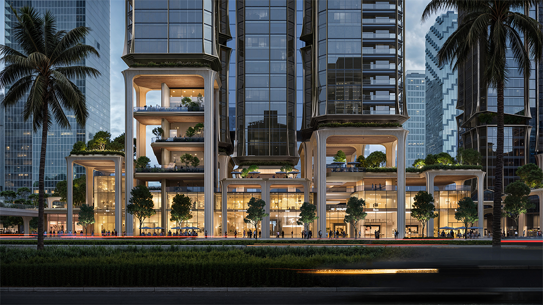 深圳后海“地王”公开招标优胜方案丨中国深圳丨line+建筑事务所-17