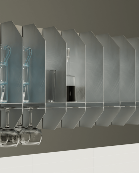 Metal shelf, ANIMATION