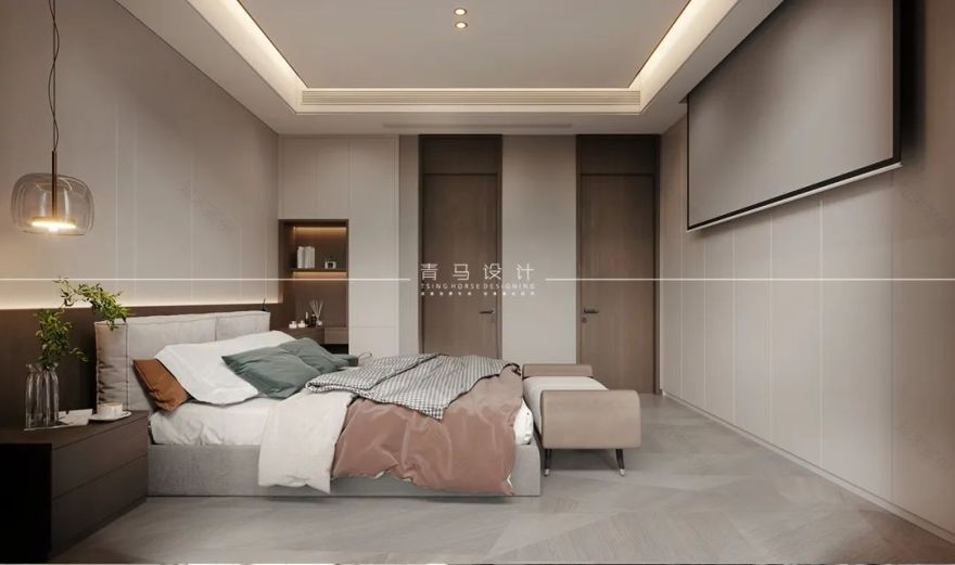 荣德荣泽公馆现代风格别墅设计丨中国西安丨青马别墅设计-26