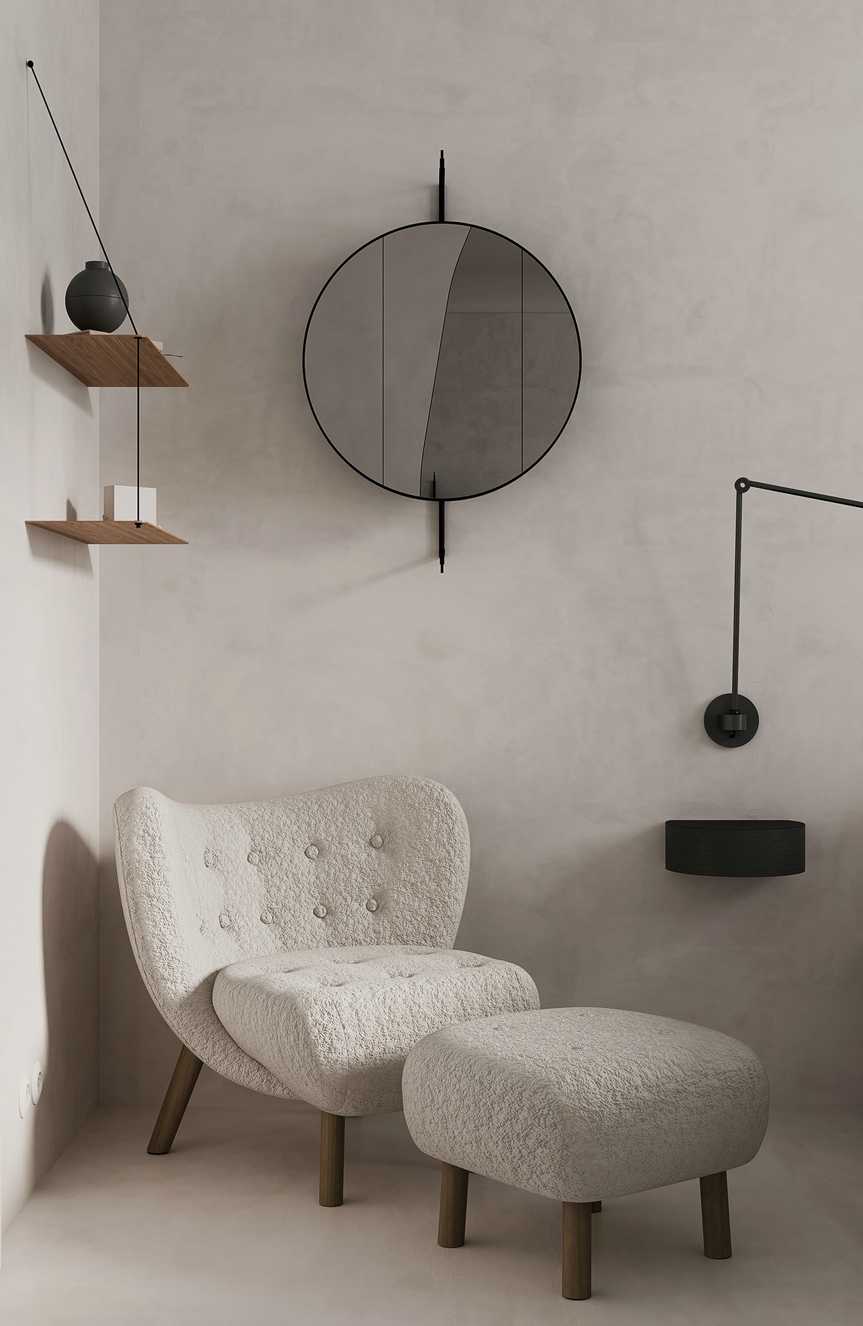 莫斯科 90㎡公寓设计丨俄罗斯莫斯科-15