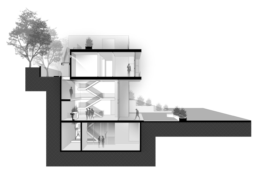 市议会大厦竞赛设计 | RAMAC 的市政厅概念-8