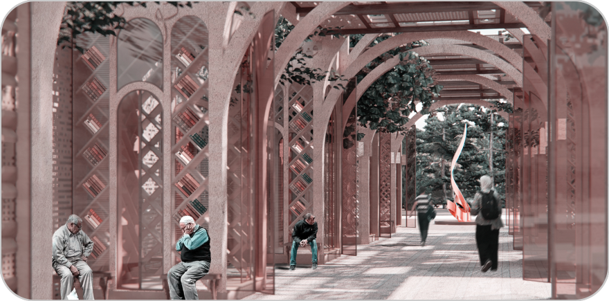 阿克谢科公园围墙售货亭设计竞赛丨埃及-24