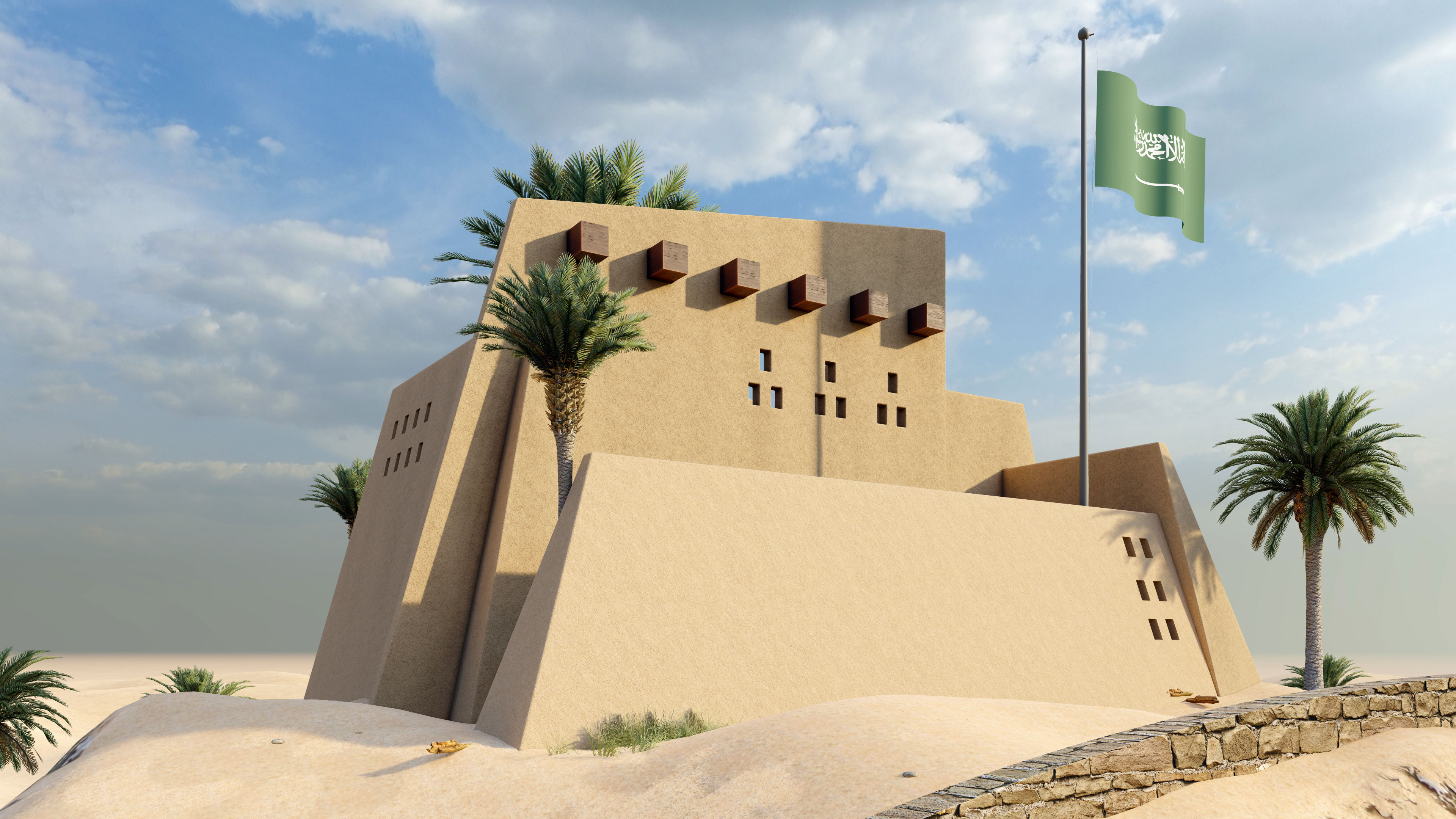 地标设计丨沙特阿拉伯利雅得-2