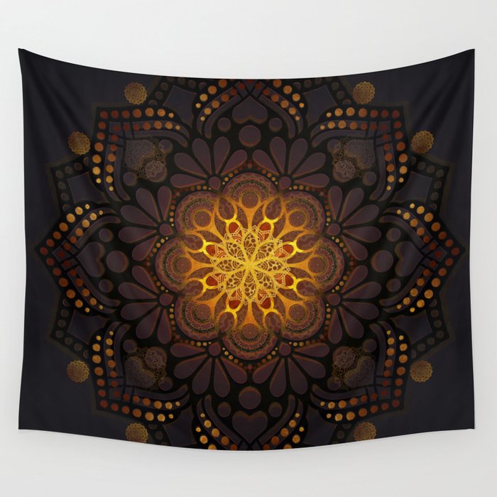 Society6网站上的曼陀罗挂毯丨Mar Cantón,Cat Coquillette等多位艺术家-5