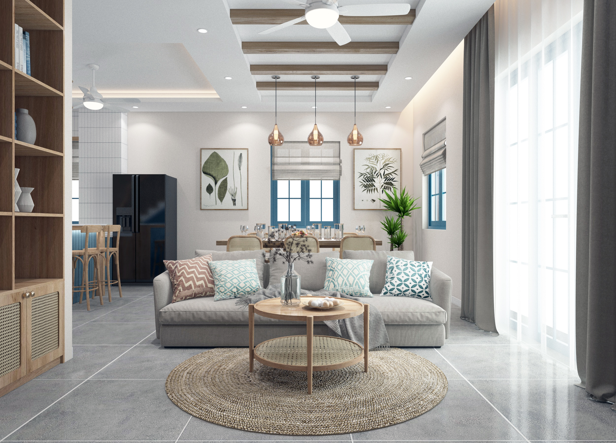 Interior - Farmhouse style - Phan Thiet C-1