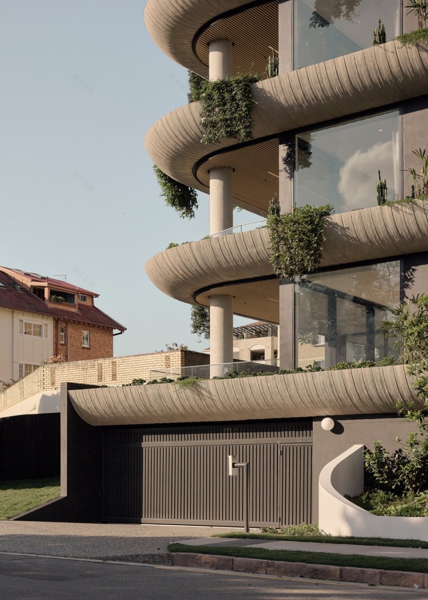 Maison New Farm 多层住宅丨JoeAdsettArchitects-3