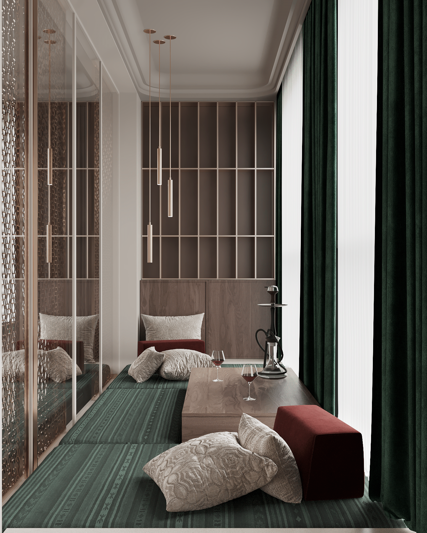 Architects residence apartment. Option 1-11