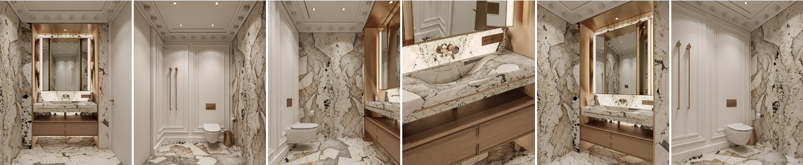 Guest Bathroom | Interior VISUALIZATION | 3D RENDER-9