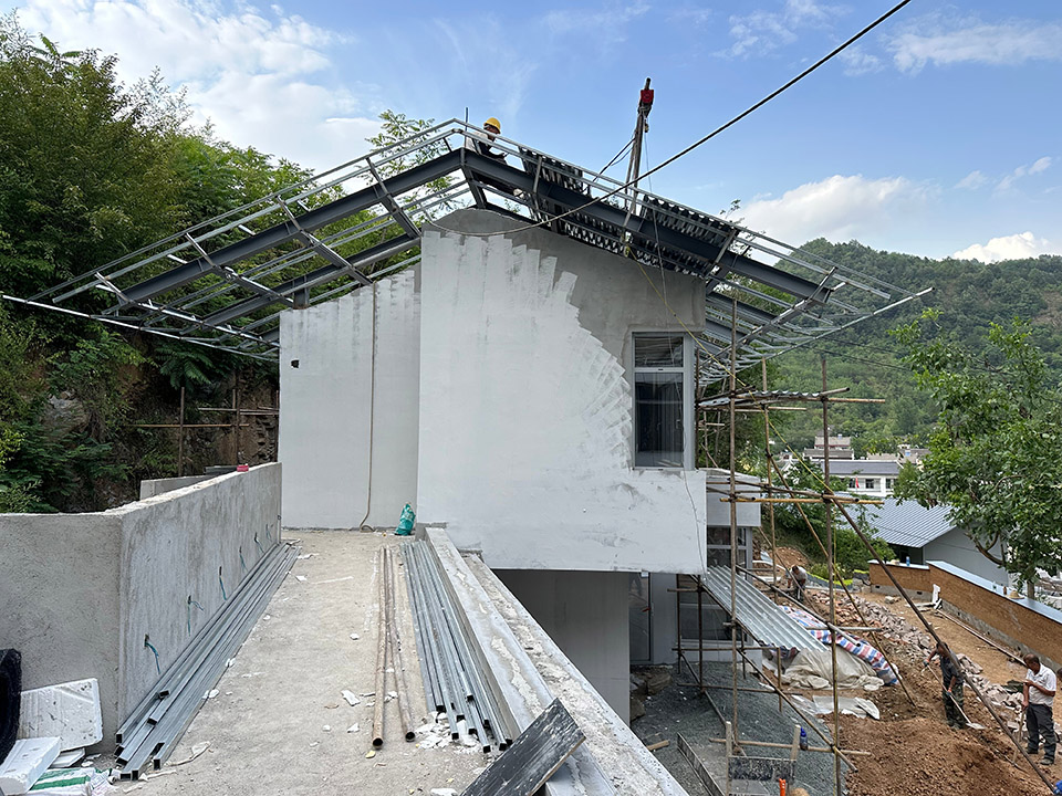 商洛七星村北斗山居民宿群落丨中国商洛丨垣建筑设计工作室（西安建筑科技大学建筑学院）-150