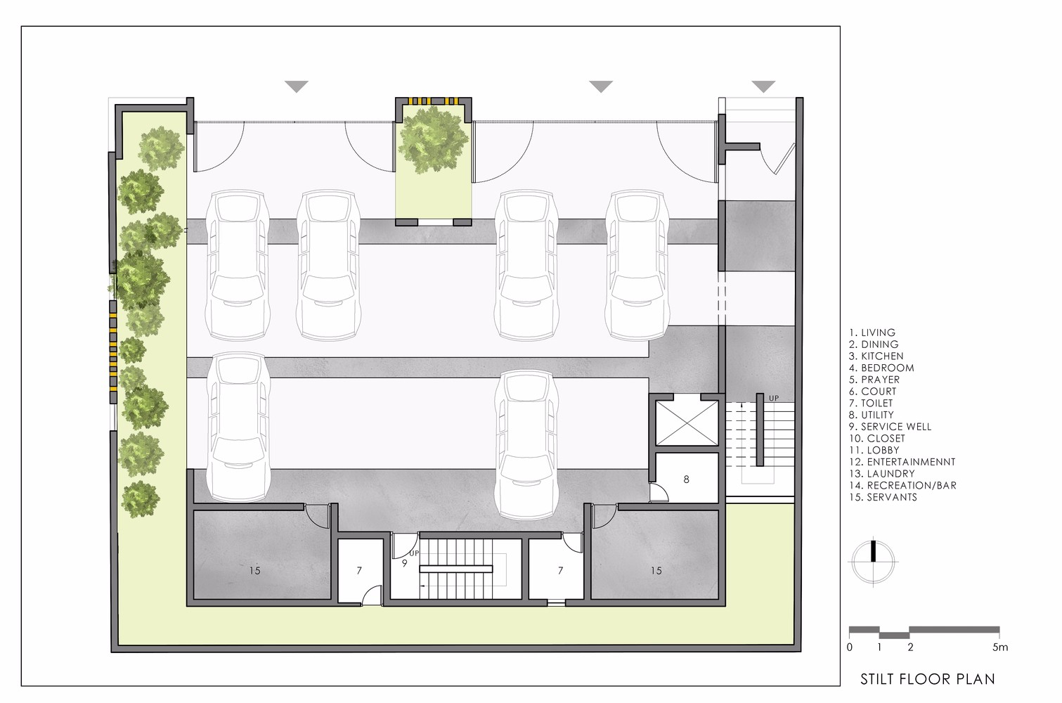 Spacefiction Studio 隐私与公开空间的“度”：Never-Apart-ment 住宅-60