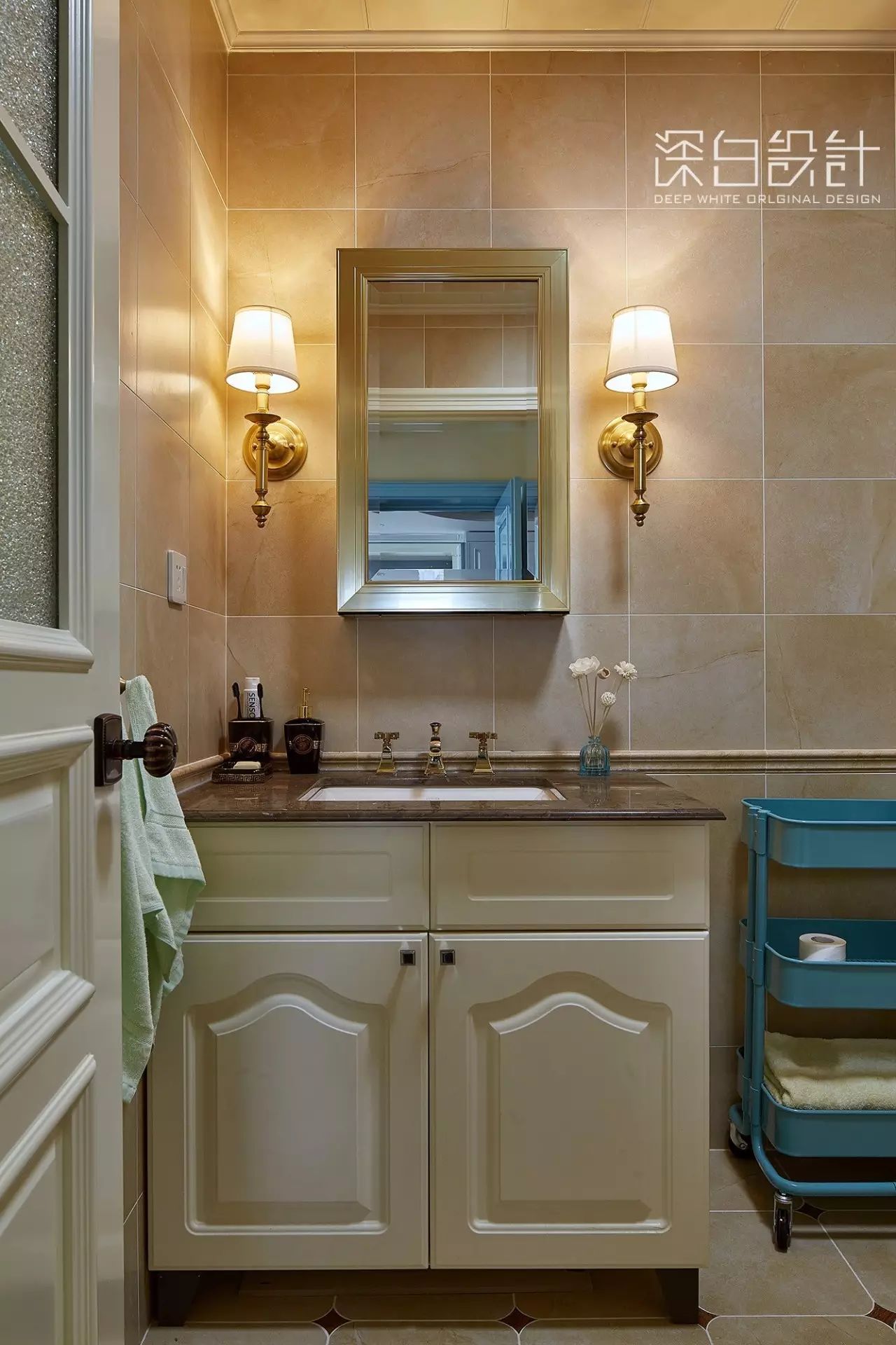 天津中粮大道美式混搭家居设计，感受小确幸的温馨时光-36