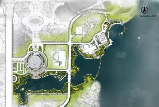 黄石磁湖西岸韧性景观设计-10