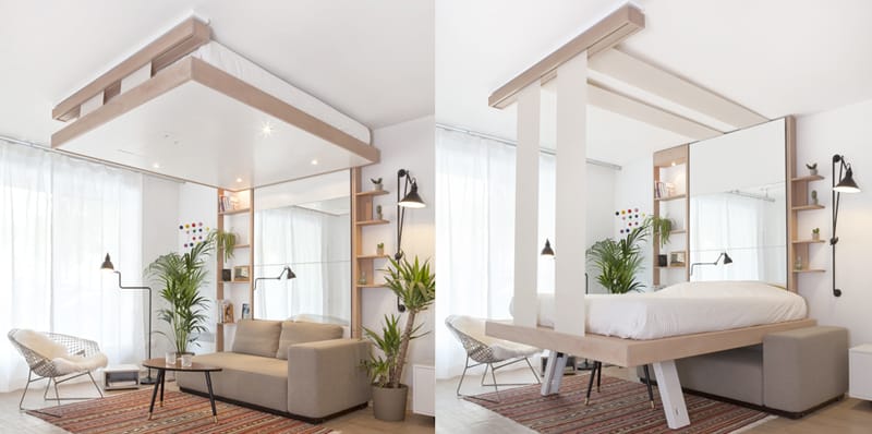 BedUp  节省卧室空间的床丨Décadrages工作室-15