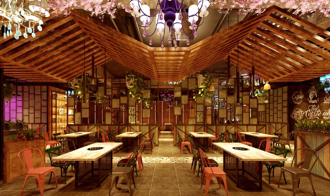 工业风音乐餐厅“时光餐吧”设计，展现独特魅力-6